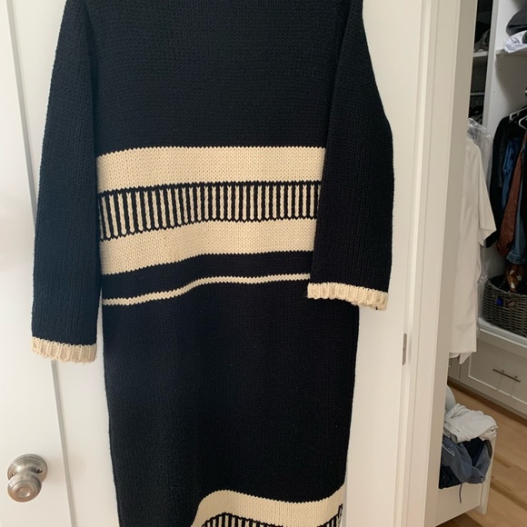 Fate ankle length wool blend sweater/coat - Picture 2 of 3